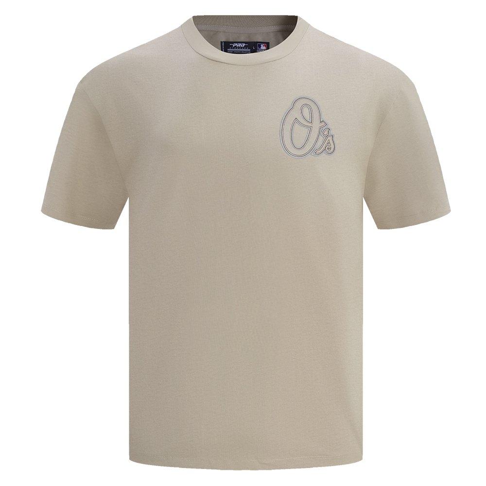 Pro Standard Men's MLB Baltimore Orioles Neutral Drop Shoulder Top